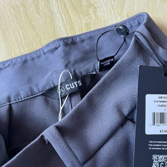 NWT Cuts Clothing Statement Pant Size 2 In Overcast - Picture 10 of 10